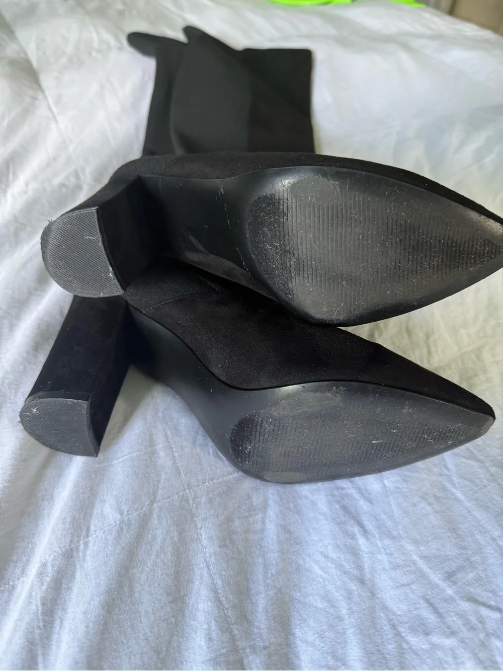 Steve Madden Everly Knee-High Block Heel Women's Boots Size 8.5